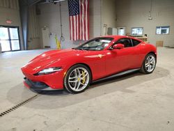 Salvage cars for sale at West Mifflin, PA auction: 2022 Ferrari Roma