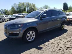 Salvage cars for sale at Portland, OR auction: 2013 Audi Q7 Premium