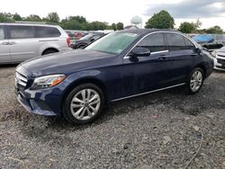 Salvage cars for sale at Hillsborough, NJ auction: 2020 Mercedes-Benz C 300 4matic