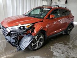 Salvage cars for sale at Rogersville, MO auction: 2016 Hyundai Tucson Limited