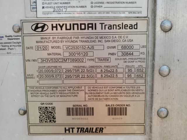 2021 Hyundai Trailers Trailer