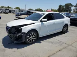 Salvage cars for sale at Sacramento, CA auction: 2017 Volkswagen Jetta SE