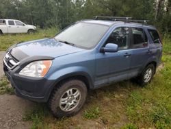 Honda Vehiculos salvage en venta: 2002 Honda CR-V EX