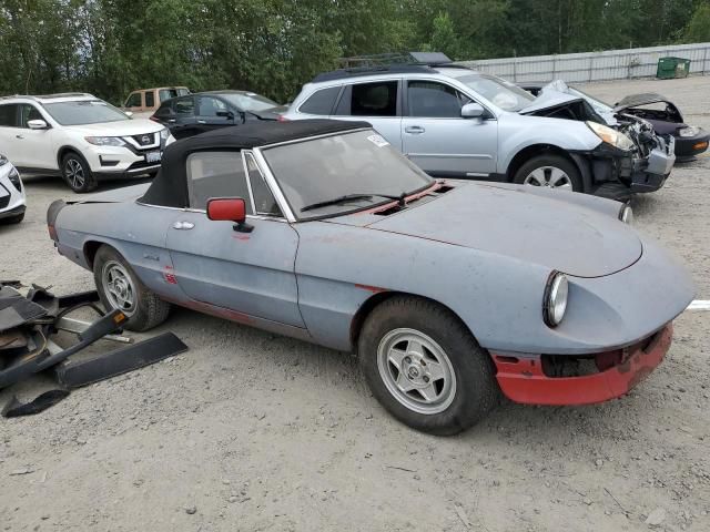 1986 Alfa Romeo Veloce 2000 Spider