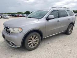 Salvage cars for sale from Copart San Antonio, TX: 2015 Dodge Durango SXT