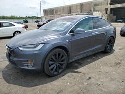 Salvage cars for sale from Copart Fredericksburg, VA: 2020 Tesla Model X