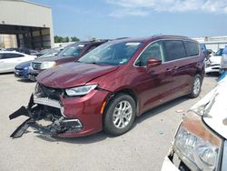 Salvage cars for sale at Kansas City, KS auction: 2021 Chrysler Pacifica Touring L