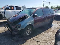 Salvage cars for sale at Chicago Heights, IL auction: 1998 Toyota Sienna LE