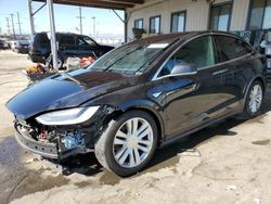 Salvage cars for sale at Los Angeles, CA auction: 2016 Tesla Model X