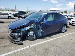 Salvage cars for sale at Van Nuys, CA auction: 2024 Tesla Model Y