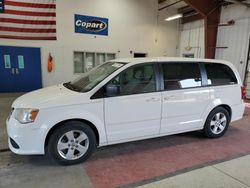 Salvage cars for sale at Angola, NY auction: 2013 Dodge Grand Caravan SE