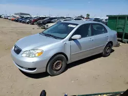 Toyota Vehiculos salvage en venta: 2005 Toyota Corolla CE