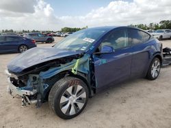 Salvage cars for sale from Copart Houston, TX: 2023 Tesla Model Y