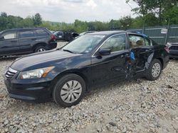 Salvage cars for sale at Candia, NH auction: 2012 Honda Accord LX