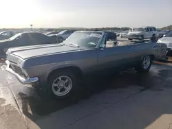 Salvage cars for sale at Grand Prairie, TX auction: 1965 Chevrolet Impala