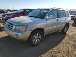 2002 Toyota Highlander Limited en venta en Brighton, CO