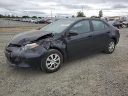 Salvage cars for sale at Eugene, OR auction: 2015 Toyota Corolla L