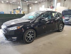 Salvage cars for sale at Blaine, MN auction: 2018 Ford Focus SEL