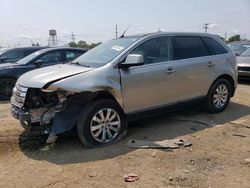 Salvage cars for sale at Dyer, IN auction: 2008 Ford Edge Limited