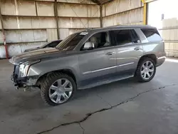 Salvage cars for sale at Phoenix, AZ auction: 2018 Cadillac Escalade Luxury