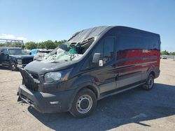 Salvage trucks for sale at Indianapolis, IN auction: 2020 Ford Transit T-250