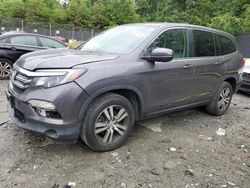 Vehiculos salvage en venta de Copart Waldorf, MD: 2017 Honda Pilot EXL