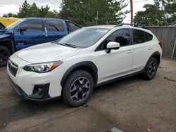 Salvage cars for sale at Denver, CO auction: 2018 Subaru Crosstrek Premium