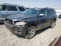 Toyota salvage cars for sale: 2010 Toyota Highlander SE