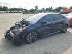 Toyota salvage cars for sale: 2020 Toyota Corolla SE