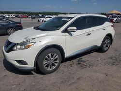 Salvage cars for sale at Grand Prairie, TX auction: 2017 Nissan Murano S