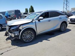 Salvage cars for sale at Hayward, CA auction: 2024 Lexus RX 350H Base