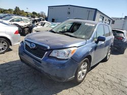 Salvage cars for sale at Vallejo, CA auction: 2014 Subaru Forester 2.5I Premium