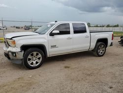 Salvage trucks for sale at Houston, TX auction: 2014 GMC Sierra C1500 SLE