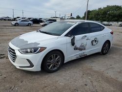 Salvage cars for sale at Oklahoma City, OK auction: 2017 Hyundai Elantra SE