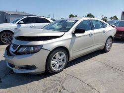 Salvage cars for sale at Tulsa, OK auction: 2015 Chevrolet Impala LS