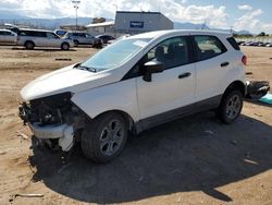 Ford Vehiculos salvage en venta: 2018 Ford Ecosport S