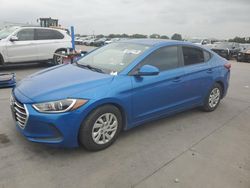 Salvage cars for sale at Grand Prairie, TX auction: 2018 Hyundai Elantra SE