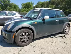 Salvage cars for sale at Waldorf, MD auction: 2005 Mini Cooper