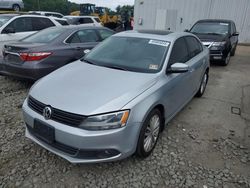 Volkswagen salvage cars for sale: 2011 Volkswagen Jetta SEL