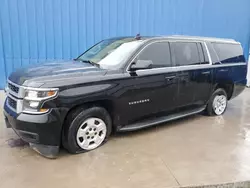 Salvage cars for sale at Houston, TX auction: 2017 Chevrolet Suburban K1500 LT