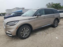 Salvage cars for sale at Opa Locka, FL auction: 2021 Lincoln Aviator