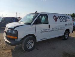 Salvage trucks for sale at Greenwood, NE auction: 2023 GMC Savana G2500