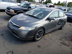 Honda salvage cars for sale: 2006 Honda Civic LX