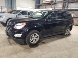 Salvage cars for sale at Eldridge, IA auction: 2017 Chevrolet Equinox LT