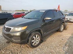 Salvage cars for sale at Kansas City, KS auction: 2013 KIA Sorento LX