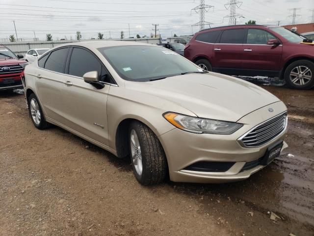 2018 Ford Fusion SE Hybrid