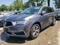 Acura Vehiculos salvage en venta: 2018 Acura MDX