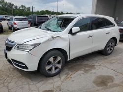 Salvage cars for sale from Copart Fort Wayne, IN: 2014 Acura MDX