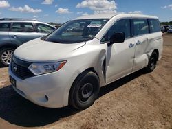 Salvage cars for sale at Elgin, IL auction: 2016 Nissan Quest S