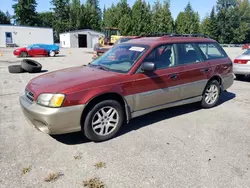 Carros salvage sin ofertas aún a la venta en subasta: 2004 Subaru Legacy Outback AWP